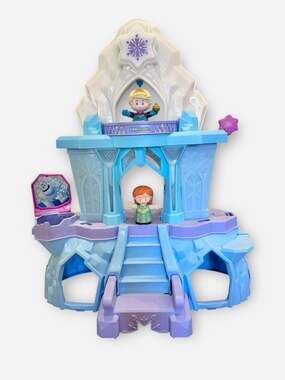 Little People Disney Frozen Elsa's Enchanted Ice Palace Musical Playset